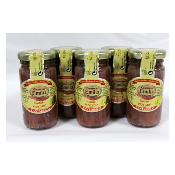 Mariscos.online  Anchoas de cantabrico - Conservas Emilia
