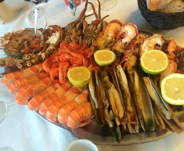 Mariscos.online Mariscada Navajas-Necoras-Cigalas-Camaron